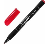 Маркер перманентный ОФИСМАГ CENTROPEN 2846, КРАСНЫЙ, тонкий наконечник, 1 мм, 6 2846 9404 150205