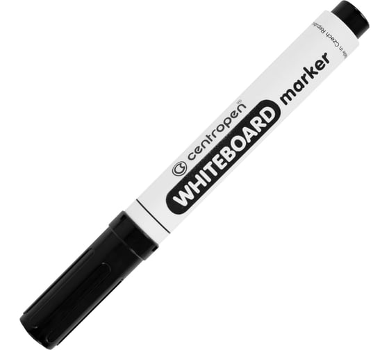 Маркеры стираемые для белой доски ОФИСМАГ НАБОР 4 ЦВЕТА CENTROPEN "Dry-Wipe", 2,5 мм, 8559/4, 5 8559 0401 151103