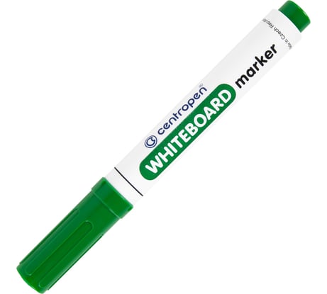 Маркер стираемый для белой доски ОФИСМАГ ЗЕЛЕНЫЙ, CENTROPEN "Dry-Wipe", 2,5 мм, 8559, 5 8559 0110 151112