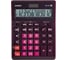 Калькулятор настольный CASIO GR-12С-WR (210x155 мм), 12 разрядов, двойное питание, БОРДОВЫЙ, GR-12C-WR-W-EP ОФИСМАГ 250444 1