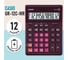 Калькулятор настольный CASIO GR-12С-WR (210x155 мм), 12 разрядов, двойное питание, БОРДОВЫЙ, GR-12C-WR-W-EP ОФИСМАГ 250444 5