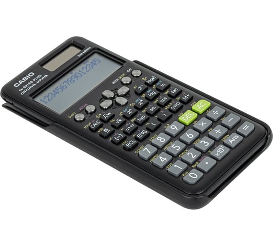 Калькулятор инженерный CASIO FX-991ES PLUS-2 (162x77 мм), 417 функций, двойное питание, сертифицирован для ЕГЭ, FX-991ESPLUS-2S ОФИСМАГ 250395