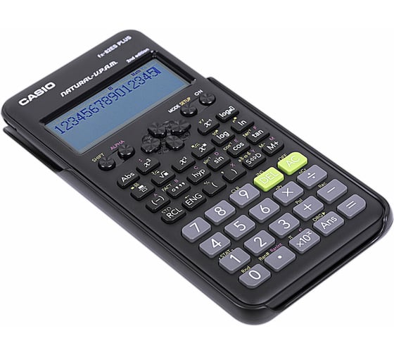 Калькулятор инженерный CASIO FX-82ESPLUS-2-WETD (162x80 мм), 252 функции, батарея, сертифицирован для ЕГЭ, FX-82ESPLUS-2-S ОФИСМАГ 250394