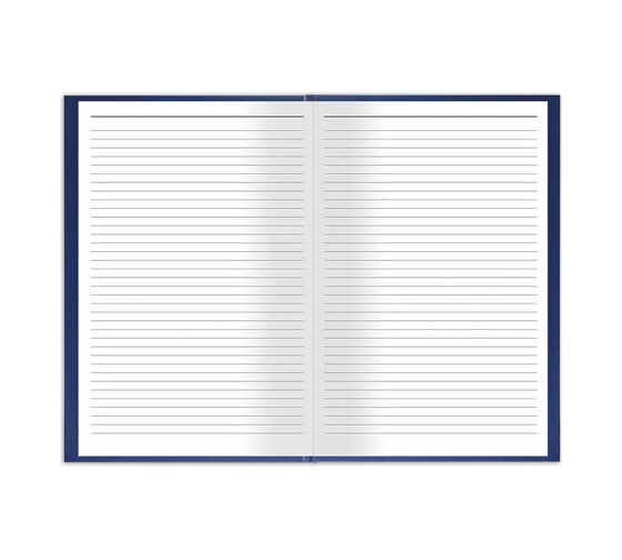 Книга учета BRAUBERG 144л, линия, твердая, А4, 200х290мм 130227