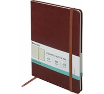 Блокнот BRAUBERG Metropolis Special А5, 148х218мм, 80л, коричневый 111578