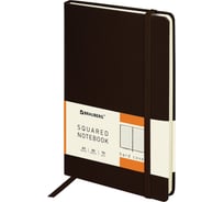 Блокнот BRAUBERG Metropolis А5, 148х218мм, 80л, коричневый 111586