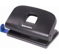 Дырокол BRAUBERG Super до 10 листов, черный 229090