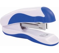 Степлер BRAUBERG JET PRO №10, до 12 листов, бело-синий 228582