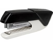 Степлер BRAUBERG ADVANCED №24/6 26/6, до 20 листов, с антистеплером, черный 228748