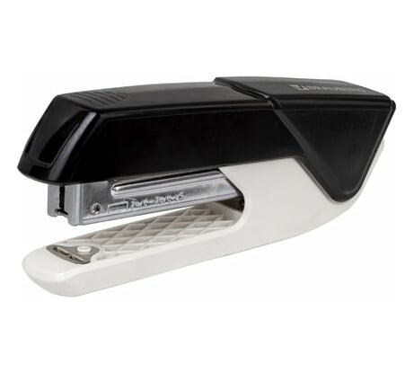 Степлер BRAUBERG ADVANCED №24/6 26/6, до 20 листов, с антистеплером, черный 228748