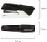 Степлер BRAUBERG ADVANCED №24/6 26/6, до 20 листов, с антистеплером, черный 228748 6
