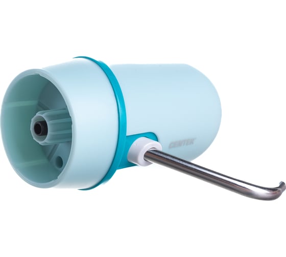 Электрическая помпа Centek 2.2л/мин 8Вт, 2 насоса, Li 1200 мАч, USB зарядка, LED CT-3002 Blue