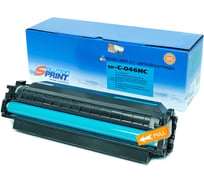 Картридж Solution print Solutionprint SP 046H C (1253C002) для Canon, голубой 252696