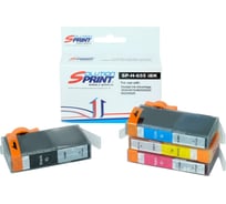 Комплект картриджей Solution print Solutionprint Sprint SP-H-655 iBk CZ109AE/ 655 iC CZ110AE/ 655 iM CZ111AE/ 655 iY CZ112AE для HP совместимый 111195/111197/111198/111199