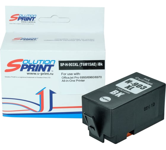 Картридж Solution print Solutionprint SP 903XL (T6M15AE) для HP, черный 291669 1
