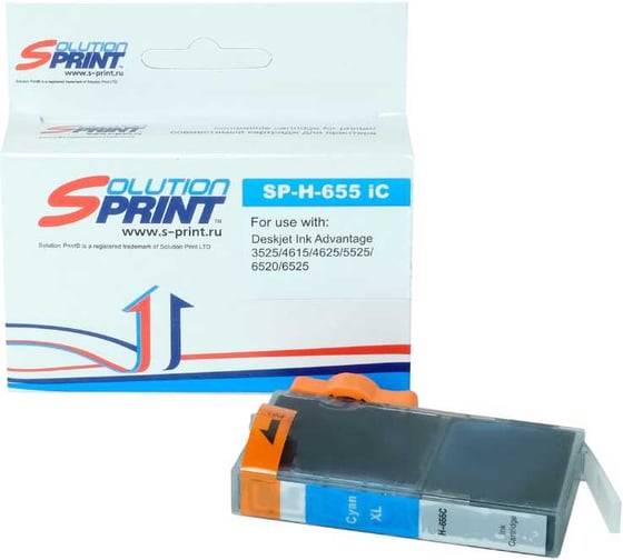 Картридж Solution print Solutionprint SP LC-665XL C для Brother, голубой 232624