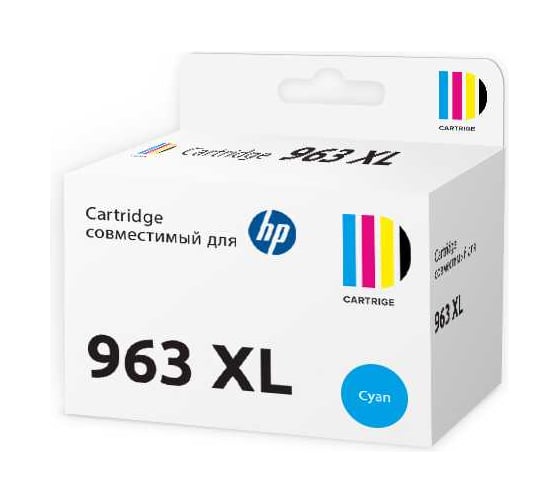 Картридж Solution print Solutionprint SP 963XL (3JA27AE) для HP, голубой 333306