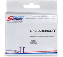 Картридж Solution print Solutionprint SP LC-3619XL Y для Brother, желтый 325470 273567