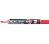 Маркер для досок Pentel Maxiflo красный, 1-5 мм MWL5SBF-B