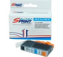 Картридж Solution print Solutionprint SP CLI-426C (4557B001) для Canon, голубой 113360