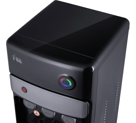 Кулер напольный ECOTRONIC K30-LXE black-ss 13001