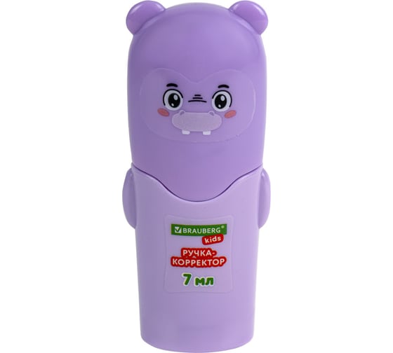 Ручка-корректор BRAUBERG 7 мл, металлический наконечник, корпус ассорти 272493
