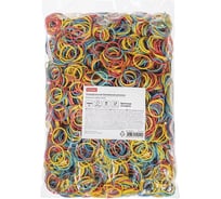 Резинка банковская HATBER цветная диаметр 25 мм, длина 40 мм 083963