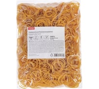 Резинка банковская HATBER 100% натуральная диаметр 25 мм, длина 40 мм 083942