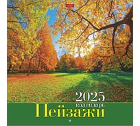 Календарь настенный перекидной HATBER 6л 30x30см ЭКОНОМ на 2025г бум 40 шт 086970