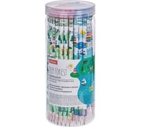 Чернографитный карандаш HATBER Deep Forest круглый корпус, 72 шт. 065980