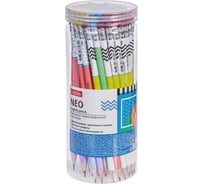 Чернографитный карандаш HATBER NEO круглый корпус, 72 шт. 065978