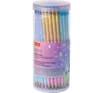 Чернографитный карандаш HATBER круглый корпус, 72 шт., Sense Ассорти 061957