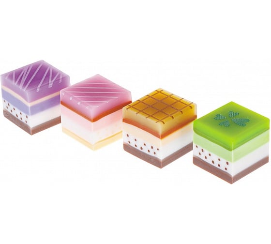 Ластик HATBER PVC Cake 32 шт. 065220