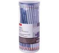 Карандаш чернографитный HATBER набор круглый корпус 72 шт Lines Ассорти 061955