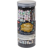 Карандаш чернографитный HATBER набор круглый корпус 72 шт Magia/Магия 079535