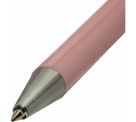Ручка шариковая автоматическая BRAUBERG Stripes Pastel, СИНЯЯ, корпус ассорти, линия 0,3мм, 144220