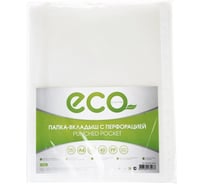Папка-вкладыш с перфорацией HATBER А4ф 40мкм ECO тиснение 031820