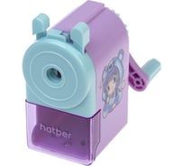 Точилка HATBER Мяу аниме, механическая с рисунком в прозрачном ПВХ-боксе 085874