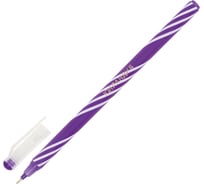 Ручка шариковая ЮНЛАНДИЯ CANDY, ВЫГОДНАЯ УПАКОВКА, КОМПЛЕКТ 12 шт, СИНЯЯ, линия 0,3мм 144243