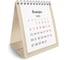 Календарь-домик настольный BRAUBERG на гребне, 2025г,, 110x120мм, БЕЖЕВЫЙ, 116277 3