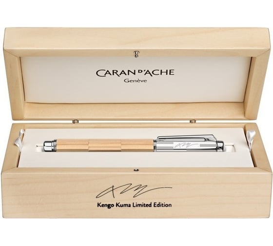 Ручка-роллер Caran d’Ache Carandache Varius Kengo Kuma LE - Wood M 1658.471
