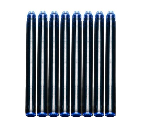 Чернила Waterman синий, 8 шт, в упаковке S0110860