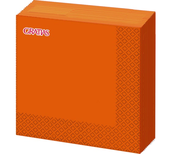 Бумажная салфетка Gratias Box mix Delicious 3сл 33х33 см, 20 листов, 4 пачки 4680004097082