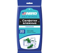 Влажные освежающие салфетки Abro CW-100-F
