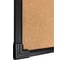 Доска Attache LOFT HDF черная алюминиевая рама 827470 2