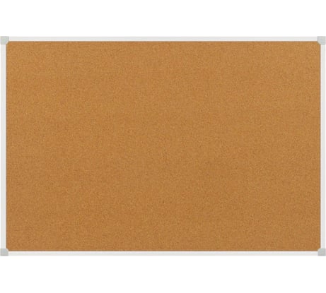 Пробковая доска Attache алюминиевая рама 107971