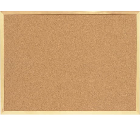 Пробковая доска Attache деревянная рама 87618