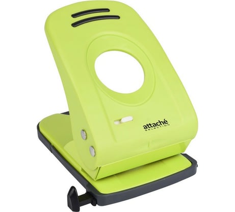 Дырокол Attache Selection до 30 листов, цвет салатовый 728909