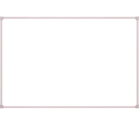 Магнитно-маркерная доска Attache Economy BW-PL912 ПВХ профиль 926654