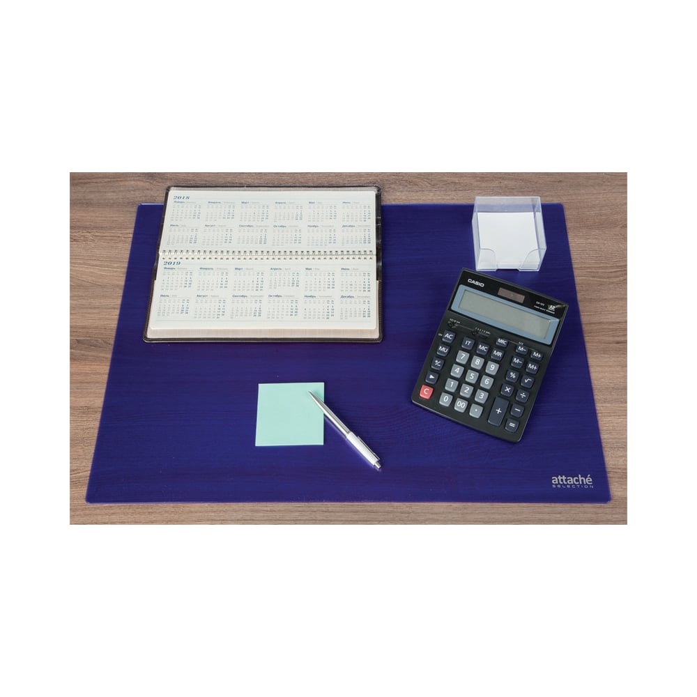 Коврик на стол Attache selection 47,5x66см, прозрачный зеленый, 2808-508